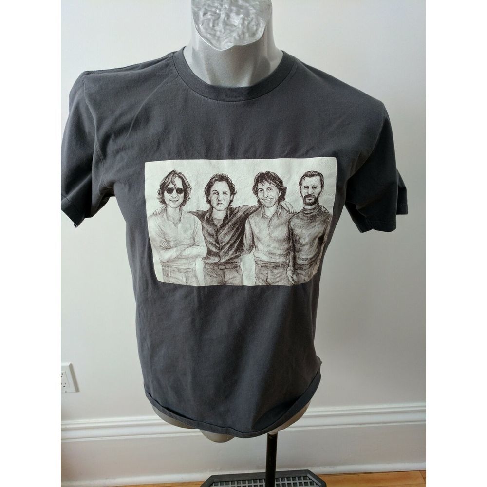 Beatles BBC T-Shirt Gray Mens Sz M